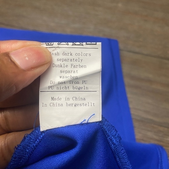 KANCY KOLE Women's Wedding Guest One Shoulder Dress
Cutout Ruched Bodycon M - Picture 8 of 10